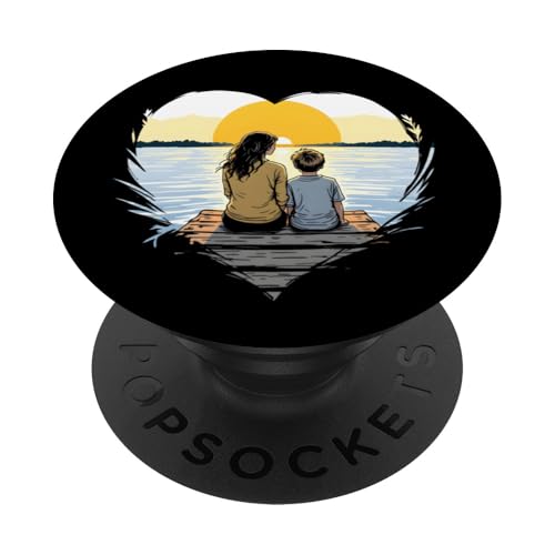 Muttertag Familie Liebe Frauen PopSockets Klebender PopGrip von Mom Awesome Present Tee Design Idea