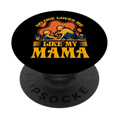 Niemand liebt mich so sehr wie meine Mutter zum Muttertag, Familie, Liebe Frauen PopSockets Klebender PopGrip von Mom Awesome Present Tee Design Idea