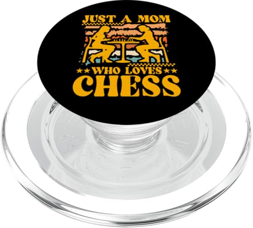 Nur eine Mutter, die Schach liebt Muttertag, Familie, Liebe Frauen. PopSockets PopGrip für MagSafe Nur eine Mutter, die Schach liebt Muttertag, Familie, Liebe Frauen. PopSockets PopGrip für MagSafe von Mom Awesome Present Tee Design Idea
