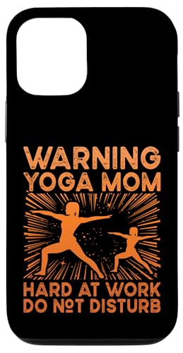 Warnung Yoga Mom hard at work do not disturb Hülle für iPhone 12/12 Pro Warnung Yoga Mom hard at work do not disturb Hülle für iPhone 12/12 Pro von Mom Awesome Present Tee Design Idea