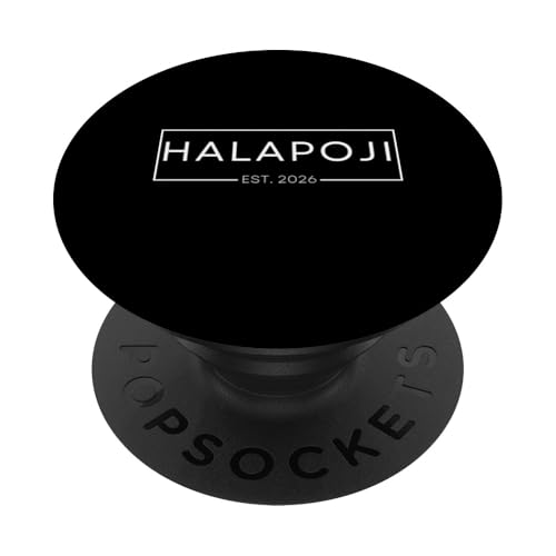 Halapoji Est. 2026 Erwarte Baby 2026, Halapoji 2026 Papa PopSockets Klebender PopGrip von Mom Dad established Matching Outfit 2026