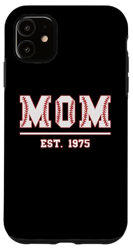 Baseball Mama Est. 1975 Muttertag Mutter Geburtstag Vintage Hülle für iPhone 11 Baseball Mama Est. 1975 Muttertag Mutter Geburtstag Vintage Hülle für iPhone 11 von Mom Est. 1975 Baseball Softball Mother's Day Retro