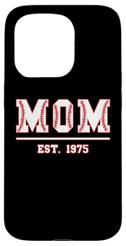 Baseball Mama Est. 1975 Muttertag Mutter Geburtstag Vintage Hülle für iPhone 15 Pro Baseball Mama Est. 1975 Muttertag Mutter Geburtstag Vintage Hülle für iPhone 15 Pro von Mom Est. 1975 Baseball Softball Mother's Day Retro