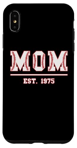Baseball Mama Est. 1975 Muttertag Mutter Geburtstag Vintage Hülle für iPhone XS Max Baseball Mama Est. 1975 Muttertag Mutter Geburtstag Vintage Hülle für iPhone XS Max von Mom Est. 1975 Baseball Softball Mother's Day Retro