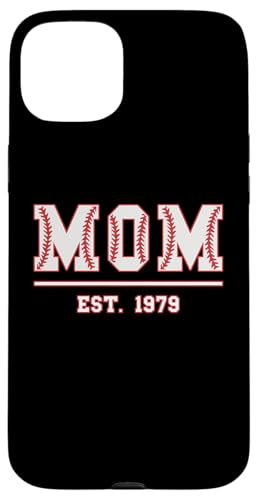 Baseball Mama Est. 1979 Muttertag Mutter Geburtstag Vintage Hülle für iPhone 15 Plus Baseball Mama Est. 1979 Muttertag Mutter Geburtstag Vintage Hülle für iPhone 15 Plus von Mom Est. 1979 Baseball Softball Mother's Day Retro