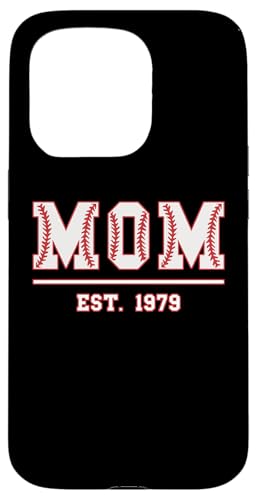 Baseball Mama Est. 1979 Muttertag Mutter Geburtstag Vintage Hülle für iPhone 15 Pro von Mom Est. 1979 Baseball Softball Mother's Day Retro
