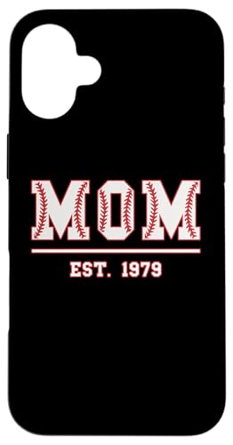Baseball Mama Est. 1979 Muttertag Mutter Geburtstag Vintage Hülle für iPhone 16 Plus Baseball Mama Est. 1979 Muttertag Mutter Geburtstag Vintage Hülle für iPhone 16 Plus von Mom Est. 1979 Baseball Softball Mother's Day Retro