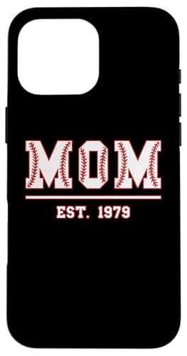 Baseball Mama Est. 1979 Muttertag Mutter Geburtstag Vintage Hülle für iPhone 16 Pro Max Baseball Mama Est. 1979 Muttertag Mutter Geburtstag Vintage Hülle für iPhone 16 Pro Max von Mom Est. 1979 Baseball Softball Mother's Day Retro