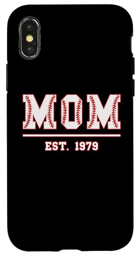 Baseball Mama Est. 1979 Muttertag Mutter Geburtstag Vintage Hülle für iPhone X/XS Baseball Mama Est. 1979 Muttertag Mutter Geburtstag Vintage Hülle für iPhone X/XS von Mom Est. 1979 Baseball Softball Mother's Day Retro