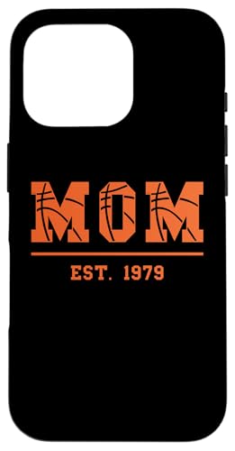 Basketball Mama Est 1979 Muttertag Mutter Geburtstag Vintage Hülle für iPhone 16 Pro Basketball Mama Est 1979 Muttertag Mutter Geburtstag Vintage Hülle für iPhone 16 Pro von Mom Est. 1979 Basketball Mother's Day Retro