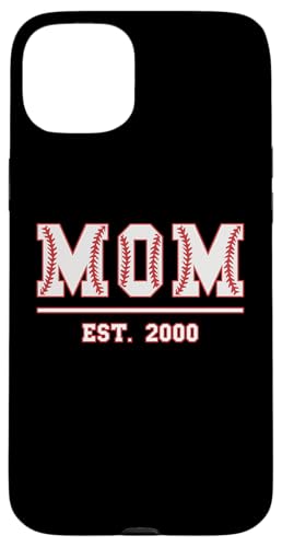 Baseball Mama Est. 2000 Muttertag Mutter Geburtstag Vintage Hülle für iPhone 15 Plus Baseball Mama Est. 2000 Muttertag Mutter Geburtstag Vintage Hülle für iPhone 15 Plus von Mom Est. 2000 Baseball Softball Mother's Day Retro
