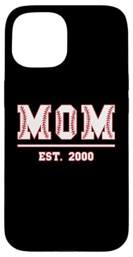 Baseball Mama Est. 2000 Muttertag Mutter Geburtstag Vintage Hülle für iPhone 15 Baseball Mama Est. 2000 Muttertag Mutter Geburtstag Vintage Hülle für iPhone 15 von Mom Est. 2000 Baseball Softball Mother's Day Retro
