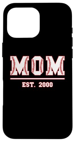 Baseball Mama Est. 2000 Muttertag Mutter Geburtstag Vintage Hülle für iPhone 16 Pro Max Baseball Mama Est. 2000 Muttertag Mutter Geburtstag Vintage Hülle für iPhone 16 Pro Max von Mom Est. 2000 Baseball Softball Mother's Day Retro