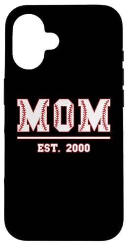 Baseball Mama Est. 2000 Muttertag Mutter Geburtstag Vintage Hülle für iPhone 16 Baseball Mama Est. 2000 Muttertag Mutter Geburtstag Vintage Hülle für iPhone 16 von Mom Est. 2000 Baseball Softball Mother's Day Retro
