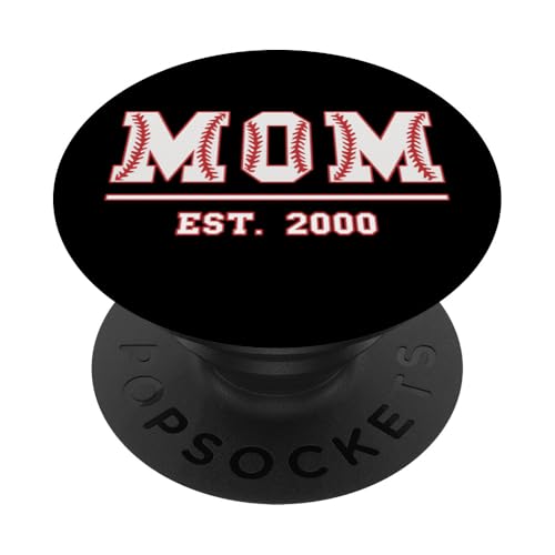 Baseball Mama Est. 2000 Muttertag Mutter Geburtstag Vintage PopSockets Klebender PopGrip Baseball Mama Est. 2000 Muttertag Mutter Geburtstag Vintage PopSockets Klebender PopGrip von Mom Est. 2000 Baseball Softball Mother's Day Retro