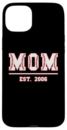 Baseball Mama Est. 2006 Muttertag Mutter Geburtstag Vintage Hülle für iPhone 15 Plus Baseball Mama Est. 2006 Muttertag Mutter Geburtstag Vintage Hülle für iPhone 15 Plus von Mom Est. 2006 Baseball Softball Mother's Day Retro