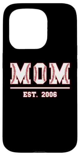 Baseball Mama Est. 2006 Muttertag Mutter Geburtstag Vintage Hülle für iPhone 15 Pro Baseball Mama Est. 2006 Muttertag Mutter Geburtstag Vintage Hülle für iPhone 15 Pro von Mom Est. 2006 Baseball Softball Mother's Day Retro