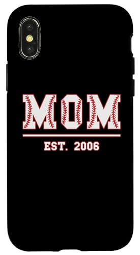 Baseball Mama Est. 2006 Muttertag Mutter Geburtstag Vintage Hülle für iPhone X/XS Baseball Mama Est. 2006 Muttertag Mutter Geburtstag Vintage Hülle für iPhone X/XS von Mom Est. 2006 Baseball Softball Mother's Day Retro