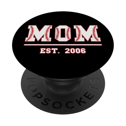 Baseball Mama Est. 2006 Muttertag Mutter Geburtstag Vintage PopSockets Klebender PopGrip Baseball Mama Est. 2006 Muttertag Mutter Geburtstag Vintage PopSockets Klebender PopGrip von Mom Est. 2006 Baseball Softball Mother's Day Retro