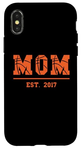Basketball Mama Est 2017 Muttertag Mutter Geburtstag Vintage Hülle für iPhone X/XS Basketball Mama Est 2017 Muttertag Mutter Geburtstag Vintage Hülle für iPhone X/XS von Mom Est. 2017 Basketball Mother's Day Retro