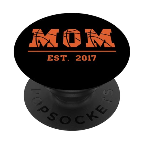 Basketball Mama Est 2017 Muttertag Mutter Geburtstag Vintage PopSockets Klebender PopGrip Basketball Mama Est 2017 Muttertag Mutter Geburtstag Vintage PopSockets Klebender PopGrip von Mom Est. 2017 Basketball Mother's Day Retro