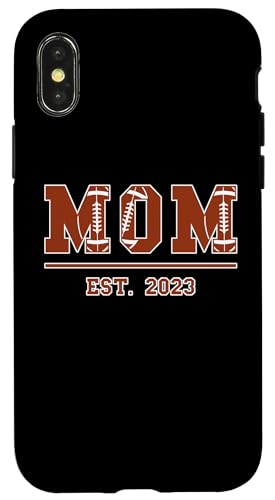 Rugby Mama Est 2023 Muttertag Mutter Geburtstag Vintage Hülle für iPhone X/XS Rugby Mama Est 2023 Muttertag Mutter Geburtstag Vintage Hülle für iPhone X/XS von Mom Est. 2023 Football Rugby Mother's Day Sports