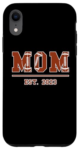 Rugby Mama Est 2023 Muttertag Mutter Geburtstag Vintage Hülle für iPhone XR Rugby Mama Est 2023 Muttertag Mutter Geburtstag Vintage Hülle für iPhone XR von Mom Est. 2023 Football Rugby Mother's Day Sports