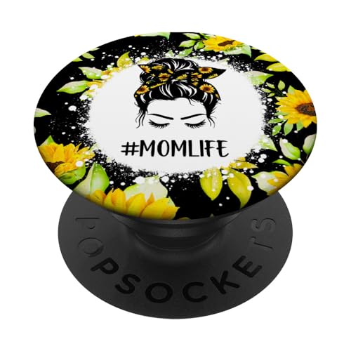 Mama Muttertag wunderbare Mutter große Mütter Spaß Mutter Luv PopSockets Klebender PopGrip von Mom Life Mama Mother's Day wonderful mother great