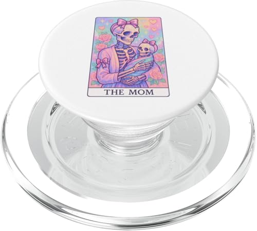 Lustige Tarotkarte für die Mutter, für Damen, unordentlicher Dutt, Mama, Kokette PopSockets PopGrip für MagSafe Lustige Tarotkarte für die Mutter, für Damen, unordentlicher Dutt, Mama, Kokette PopSockets PopGrip für MagSafe von Mom Tees NYC