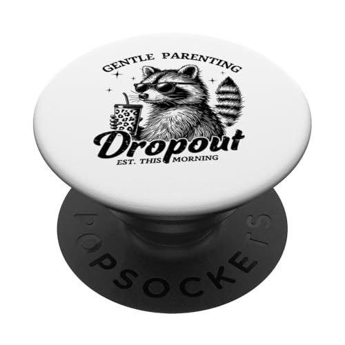 Lustiger Muttertag Mama Retro Waschbär Gentle Parenting Mom PopSockets Klebender PopGrip Lustiger Muttertag Mama Retro Waschbär Gentle Parenting Mom PopSockets Klebender PopGrip von Mom Tees NYC