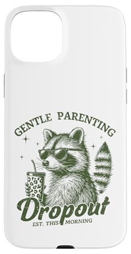 Lustiger Waschbär Muttertag Mama Retro Gentle Parenting Mom Hülle für iPhone 15 Plus Lustiger Waschbär Muttertag Mama Retro Gentle Parenting Mom Hülle für iPhone 15 Plus von Mom Tees NYC