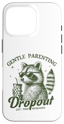 Lustiger Waschbär Muttertag Mama Retro Gentle Parenting Mom Hülle für iPhone 16 Pro Lustiger Waschbär Muttertag Mama Retro Gentle Parenting Mom Hülle für iPhone 16 Pro von Mom Tees NYC