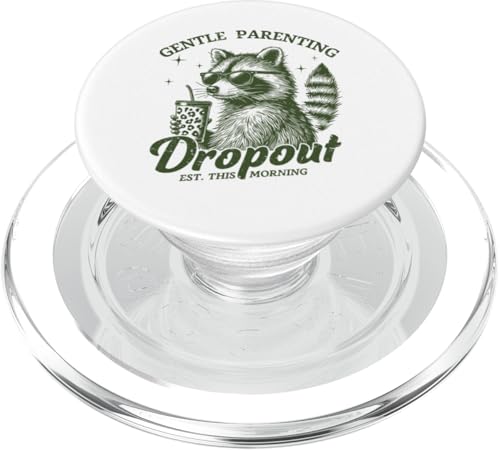 Lustiger Waschbär Muttertag Mama Retro Gentle Parenting Mom PopSockets PopGrip für MagSafe Lustiger Waschbär Muttertag Mama Retro Gentle Parenting Mom PopSockets PopGrip für MagSafe von Mom Tees NYC