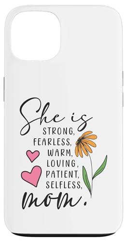 Sie ist Mama Muttertag Furchtlose Patientin Liebende selbstlose Mutter Hülle für iPhone 13 Sie ist Mama Muttertag Furchtlose Patientin Liebende selbstlose Mutter Hülle für iPhone 13 von Mom Tees NYC