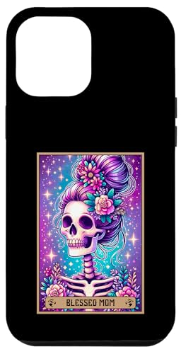 Tarotkarte für Mütter mit Aufschrift "Blessed Mom Mama" Messy Bun Loved Mommy Mum Mother Hülle für iPhone 12 Pro Max Tarotkarte für Mütter mit Aufschrift "Blessed Mom Mama" Messy Bun Loved Mommy Mum Mother Hülle für iPhone 12 Pro Max von Mom Tees NYC