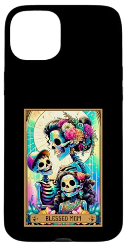 Tarotkarte für Mütter mit Aufschrift "Blessed Mom Mama" Messy Bun Loved Mommy Mum Mother Hülle für iPhone 15 Plus Tarotkarte für Mütter mit Aufschrift "Blessed Mom Mama" Messy Bun Loved Mommy Mum Mother Hülle für iPhone 15 Plus von Mom Tees NYC