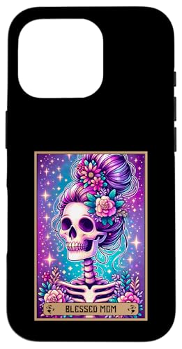Tarotkarte für Mütter mit Aufschrift "Blessed Mom Mama" Messy Bun Loved Mommy Mum Mother Hülle für iPhone 16 Pro Tarotkarte für Mütter mit Aufschrift "Blessed Mom Mama" Messy Bun Loved Mommy Mum Mother Hülle für iPhone 16 Pro von Mom Tees NYC