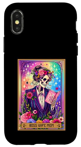 Tarotkarte für die Ehefrau, für die Mutter, Mutter, Mutter, Mama, Mama, Muttertag Hülle für iPhone X/XS Tarotkarte für die Ehefrau, für die Mutter, Mutter, Mutter, Mama, Mama, Muttertag Hülle für iPhone X/XS von Mom Tees NYC