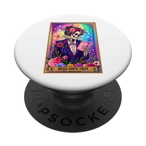 Tarotkarte für die Ehefrau, für die Mutter, Mutter, Mutter, Mama, Mama, Muttertag PopSockets Klebender PopGrip Tarotkarte für die Ehefrau, für die Mutter, Mutter, Mutter, Mama, Mama, Muttertag PopSockets Klebender PopGrip von Mom Tees NYC