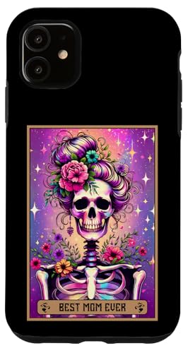 Tarotkarte mit Aufschrift "Best Mom Ever" (in englischer Sprache) Hülle für iPhone 11 von Mom Tees NYC