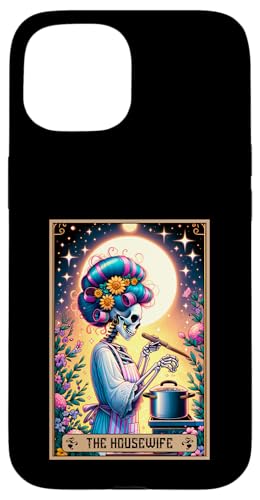 The Housewife Tarotkarte Bride Stay at Home Wife Mom CEO Hülle für iPhone 15 The Housewife Tarotkarte Bride Stay at Home Wife Mom CEO Hülle für iPhone 15 von Mom Tees NYC