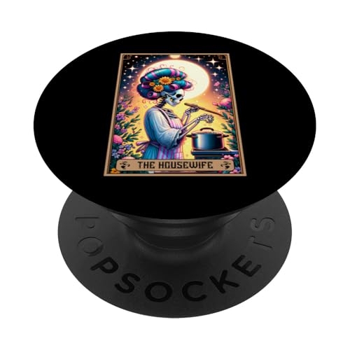 The Housewife Tarotkarte Bride Stay at Home Wife Mom CEO PopSockets Klebender PopGrip von Mom Tees NYC