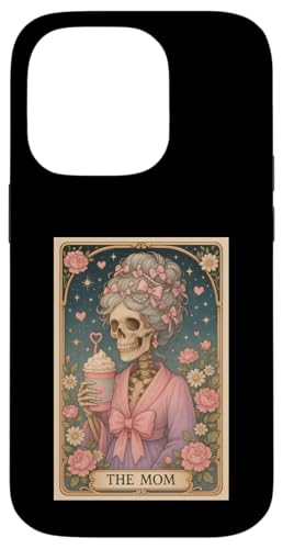 The Mom Lustige Tarotkarte Frauen Messy Mama Kokette Kaffee Hülle für iPhone 14 Pro von Mom Tees NYC