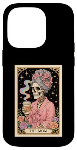 The Mom Lustige Tarotkarte Frauen Messy Mama Kokette Kaffee Hülle für iPhone 14 Pro von Mom Tees NYC