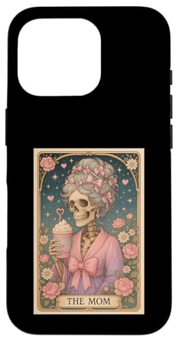 The Mom Lustige Tarotkarte Frauen Messy Mama Kokette Kaffee Hülle für iPhone 16 Pro von Mom Tees NYC