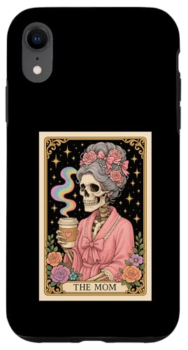The Mom Lustige Tarotkarte Frauen Messy Mama Kokette Kaffee Hülle für iPhone XR von Mom Tees NYC