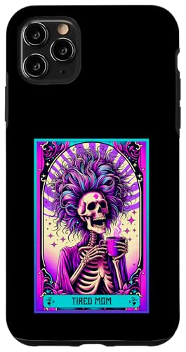 The Tired Mom Tarotkarte Lustige Mama Muttertag Ehefrau Mama Hülle für iPhone 11 Pro Max von Mom Tees NYC