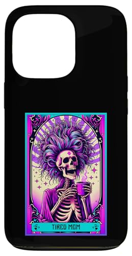 The Tired Mom Tarotkarte Lustige Mama Muttertag Ehefrau Mama Hülle für iPhone 13 Pro von Mom Tees NYC