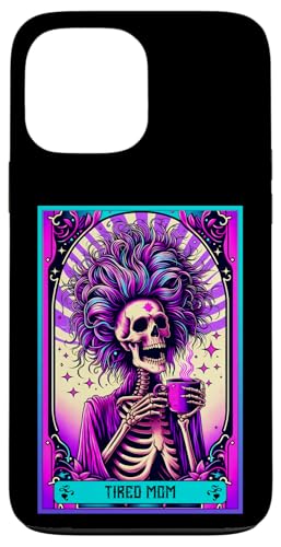 Tired Mom Tarotkarte Mama Skelett Mutter Frau Mama Kaffee Hülle für iPhone 13 Pro Max Tired Mom Tarotkarte Mama Skelett Mutter Frau Mama Kaffee Hülle für iPhone 13 Pro Max von Mom Tees NYC