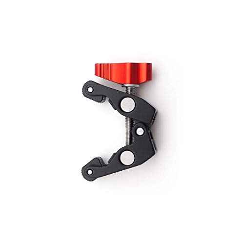 Moman Super Clamp Stativ Klemme mit 1/4 und 3/8 Gewinde CNC Aluminum Studioklemm für DSLR Camcorder, Kamera Monitor, Videoleuchte Moman Super Clamp Stativ Klemme mit 1/4 und 3/8 Gewinde CNC Aluminum Studioklemm für DSLR Camcorder, Kamera Monitor, Videoleuchte von Moman